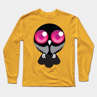 Pink Eye Owl Long Sleeve T-Shirt